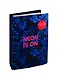 Тетрадь на кольцах «Neon tropics» 120 листов в клетку, А5, сменный блок - Infolio - фото 1