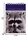 Блокнот А6 100 листов клетка "Raccoon" - фото 3
