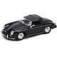 Детская металлическая машинка 1:24, серия "Мув" (Порше 356А Спидстер, мягкий верх) - фото 1