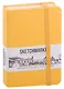 Скетчбук 9*14 80л "Sketchmarker" оранжевый, нелинованн. 140г/м2, слоновая кость, тв.обл. - фото 1