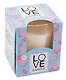 Свеча ароматическая в стакане Love candle Azul (120г) (коробка) - фото 1