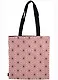 Сумка-шоппер Аниме Паттерн розовый (цветная) (текстиль) (40х32) - фото 1