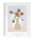 Тетрадь «Mur-Mur», 120 листов в клетку, ваза, спираль - фото 1