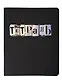 Тетрадь 48л кл. "TOTAL BLACK. Notebook" цветной диз.картон, тиснение фольгой, гологр.линза, ассорти - фото 6