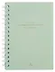 Тетрадь «Romance», 120 листов в клетку, светло-зеленый, твердый переплет, спираль - фото 1
