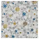 Коробка подарочная "Snowflaces" 20*20*9,5см, Новый год, картон - фото 1