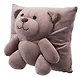 Игрушка-подушка Мишка (серый) (40x15x40) - фото 2