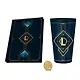 Подарочный набор League Of Legends Hextech logo (бокал 400мл, значок, записная книжка) (ABYPCK215) (ABY538) - фото 1