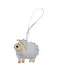 Брелок-игрушка Овечка из фетра в ассортименте (LD133043) - фото 1