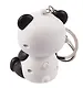 Брелок-фонарик Котик кигуруми (панда) (ПВХ) (6х4) - фото 5