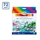 Карандаши цветные 72цв "Классические", грифель 3,3мм, метал.кор., Гамма - фото 4