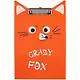 Планшет «Crazy fox», А6, пластик, фигурный - фото 1