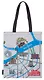 Сумка-шоппер СПб Карта Петербурга (текстиль) (40х32) (СК2025-298) - фото 1