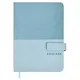 Ежедневник недатированный «Гоутскин» А6+, голубой, 120 листов, экокожа, Escalada - фото 1