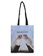 Сумка-шоппер СПб Пушистый Петербург Любоф и Белые ночи (текстиль) (40х32) (СК2025-309) - фото 1