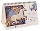 Календарь 2026г 216*147 "Коллаж Vintage" настольный, домик - фото 3