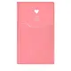 Записная книжка А6 80л лин. "РОЗОВЫЙ" ПВХ, мягк.переплет - фото 1
