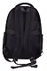 Рюкзак черный "Sun Eight" 47*32*14см, 2 отделение, 5 карманов, с брелоком - фото 5