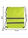 Мешок для сменной обуви "Желтый неон" 32*42см, со светоотр. эл. - фото 3