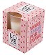 Свеча ароматическая в стакане Love candle Rosa (120г) (коробка) - фото 2