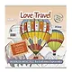 Раскраска-антистресс LOVE TRAVEL для влюбленных в путешествия (воздушные шары) - фото 1