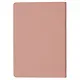 Записная книжка А6+ 136л кл. "NUANCES. Персик" 7БЦ, иск.кожа, нашивка, скругл.углы, ляссе - фото 2