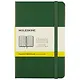 Записная книжка Moleskin Classic Pocket, твёрдая обложка, зелёная, 96 листов, А6 - фото 1