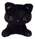 Мягкая игрушка «Котик сидит», черный, 20 см - фото 2