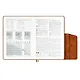 Ежедневник дат. 2026г. А5 176л "Тиволи глосс" коричневый, кожзам, тв.переплет, блинт.тиснение, офсет, справ.мат-лы, закругл.углы, 2 ляссе, инд.уп - фото 9