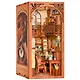 SZ03 Конструктор интерьерный  – сборный домик CuteBee - Секретный Ритм, 355 деталей (материалы: дерево, картон, пластик, металл), со световыми эффектами (подсветка интерьера), с питанием от 2хААА батареек (не включены), серия DIY, возраст 14+ - фото 2
