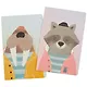 Тетрадь общая «Fashion animals» в ассортименте, 32 листа в клетку, А5 - Kairui - фото 4