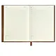 Ежедневник недат. А5+ 160л 175*245 "Шеврет" коричневый, кожзам, мягк.переплет, блинтовое тиснение, офсет, ляссе из иск.кожи, подар.упаковка - фото 8