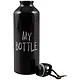 Бутылка с карабином "My Bottle", черная, 500 мл - фото 2