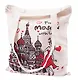 Сумка-шоппер From Moscow with love,Храм Василия Блаженного (Москва) (106-2-19D-1-eng) - фото 3