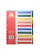 Разделитель А4 10 разд., цветной, Бюрократ - фото 3