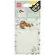 Блок бумаги самоклеящийся "Коты и ламы" 50*76мм 20л, ассорти, Deli - фото 3