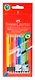 Карандаши цветные Faber-Castell, Color Pencils, 12 цветов с ластиком - фото 1