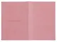 Обложка для паспорта bookvalno, цвет розовый  (экокожа) (ОПН2025-3) - фото 4