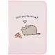 Папка для тетрадей А4 "Pusheen" пластик, молния с трёх сторон - фото 1