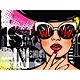Картина по номерам на холсте ТРИ СОВЫ "Wow. Fashion", 30*40, с акриловыми красками и кистями - фото 1