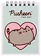 Блокнот А7 40л "Pusheen" евроспираль,выб.УФ-лак, ассорти - фото 3