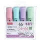 Текстовыделители 4 цвета "Newtone Pastel", Hatber - фото 2