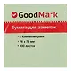 Блок бумаги 76*76 самоклеящийся зеленый 100л, GoodMark - фото 2
