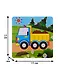 Развивающая рамка Грузовик, дерево, 15х15 см ZK-014 - фото 2