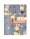 Записная книжка А6 32л "Cute Bunny Notebook" дизайнерская бумага - фото 2