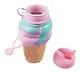 Бутылка складная Мороженое (силикон) (450мл) (12-34435-202405-B20) - фото 7