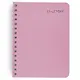 Записная книжка А6 80л кл. "Mauve" пласт.обл., спираль - фото 1