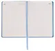 Ежедневник недат. А6+ 136л "SOFT TOUCH" незабудка, интегр.переплет, иск.кожа, тонир.блок, скругл.углы, запечат.торец, ляссе, инд.уп - фото 3