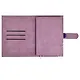 Ежедневник-органайзер недат. А6+ 80л 126х174 "Тиволи глосс" лиловый, иск.кожа, интегр.переплет, иснение фольгой, магнит.клапан , офсет, ляссе - фото 3