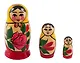 Матрешка Россияночка 3 куклы (01-003-000) - фото 2